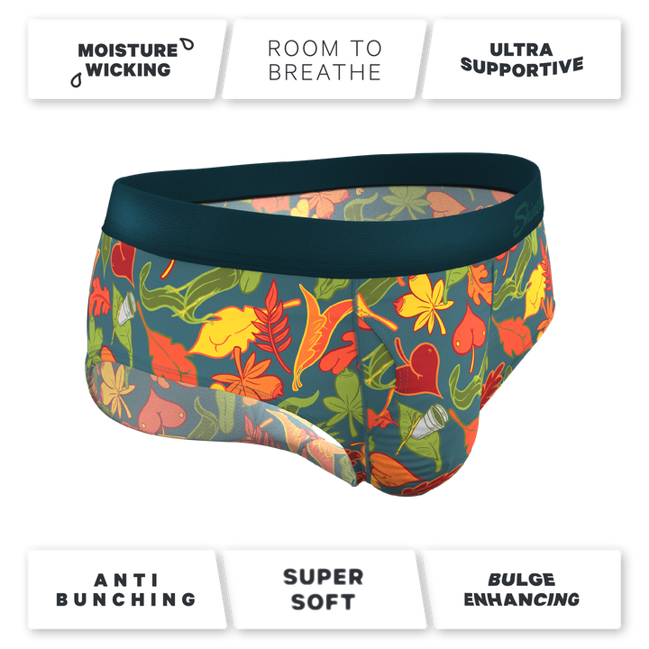 The Leaf Peeps | Naughty Leaves Ball Hammock® Pouch Underwear Briefs