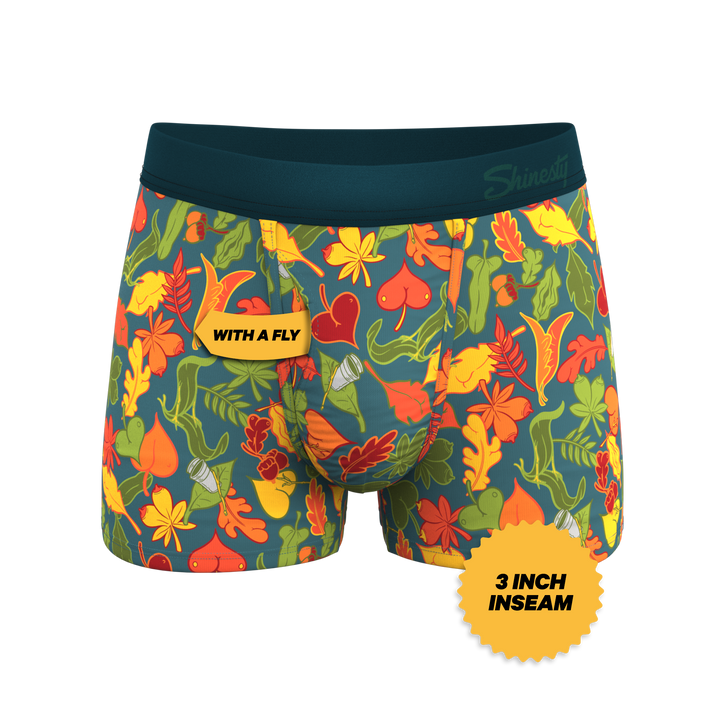 The Leaf Peeps | Naughty Leaves Ball Hammock® Pouch Trunks Underwear