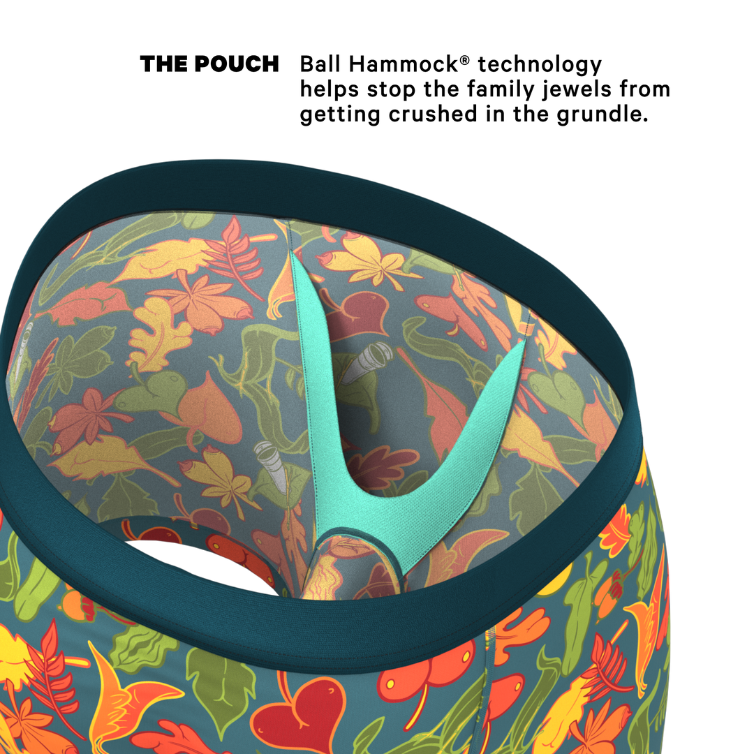 The Leaf Peeps | Naughty Leaves Ball Hammock® Pouch Underwear
