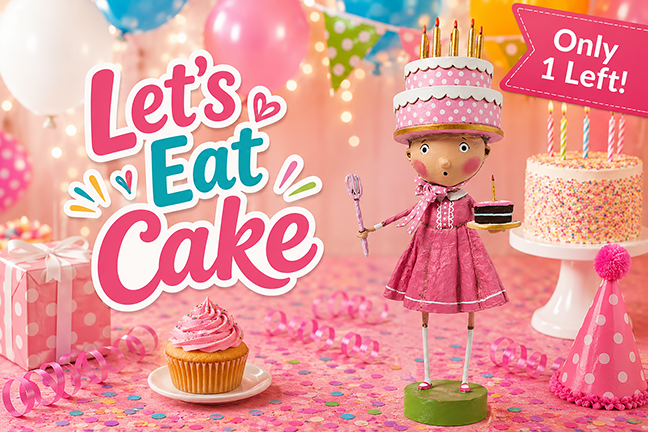 Let's Eat Cake by Lori Mitchell SHIPS DECEMBER