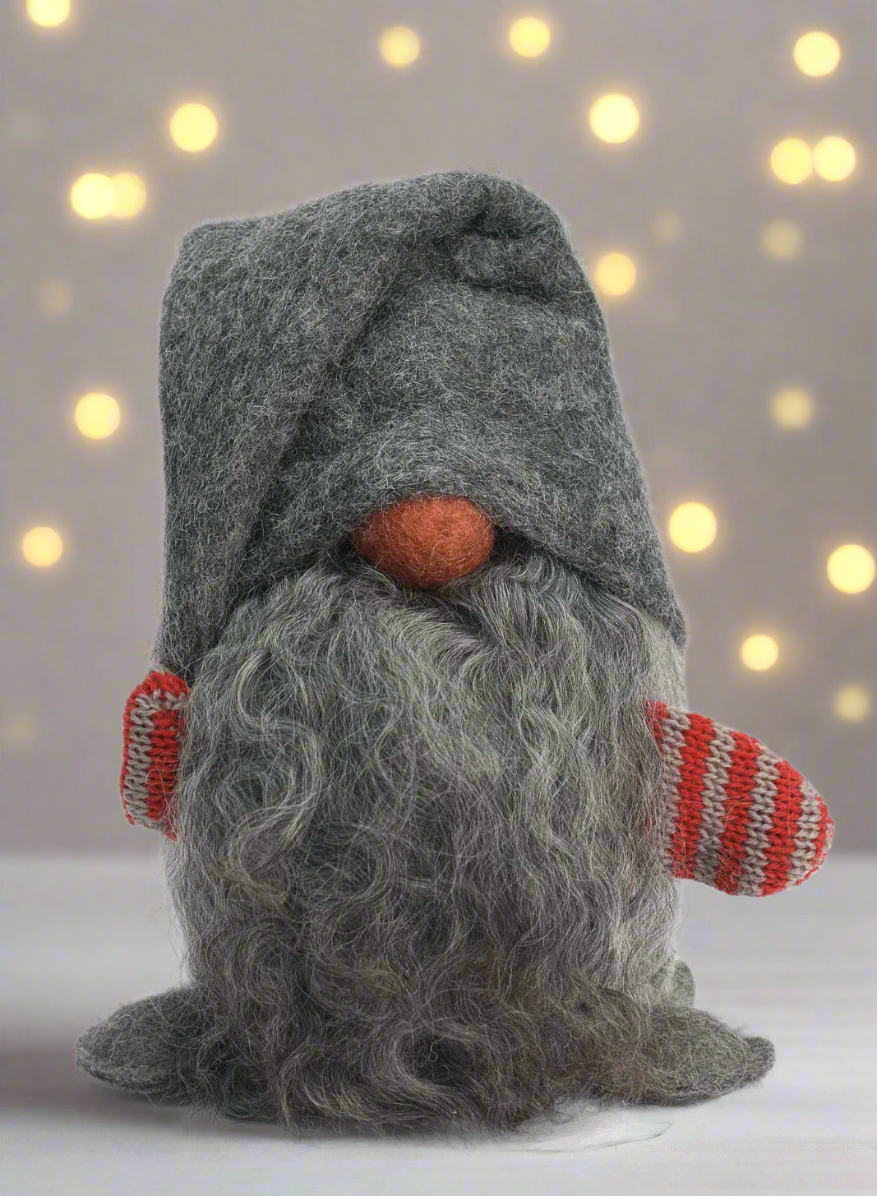 Tomte Gnome - Little Claus (Grey Cap)