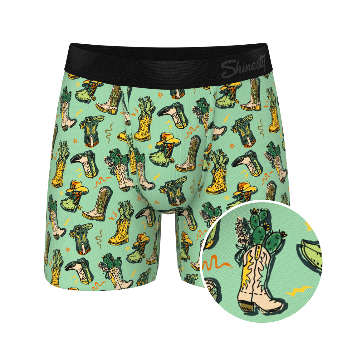 The Line Dance | Cowboy Boots Ball Hammock® Pouch Underwear
