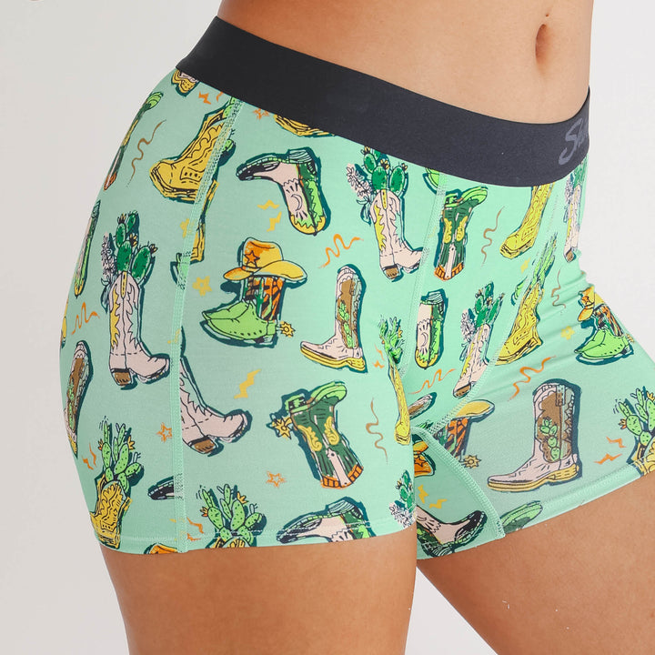 The Line Dance | Cowboy Boots Women’s Boxers