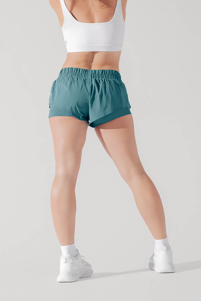 Low Rise Supershort™ - Arctic Teal