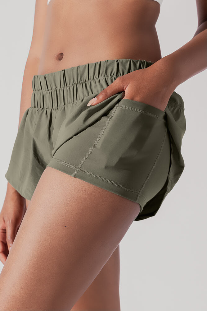 Low Rise Supershort™ - Rustic Olive