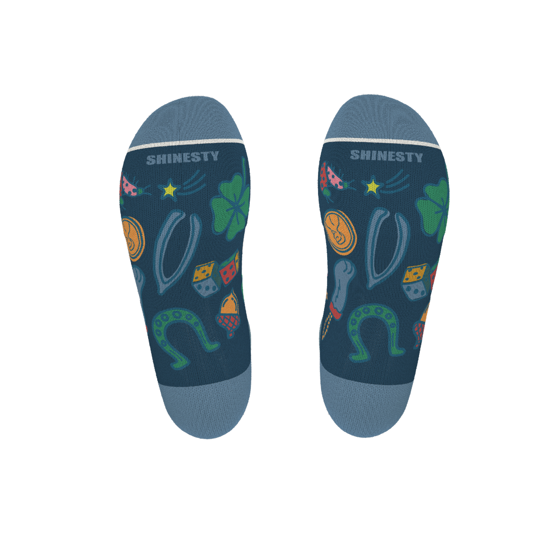 The Lucky Duck | Lucky Symbols Heel Hammock™ Ankle Socks