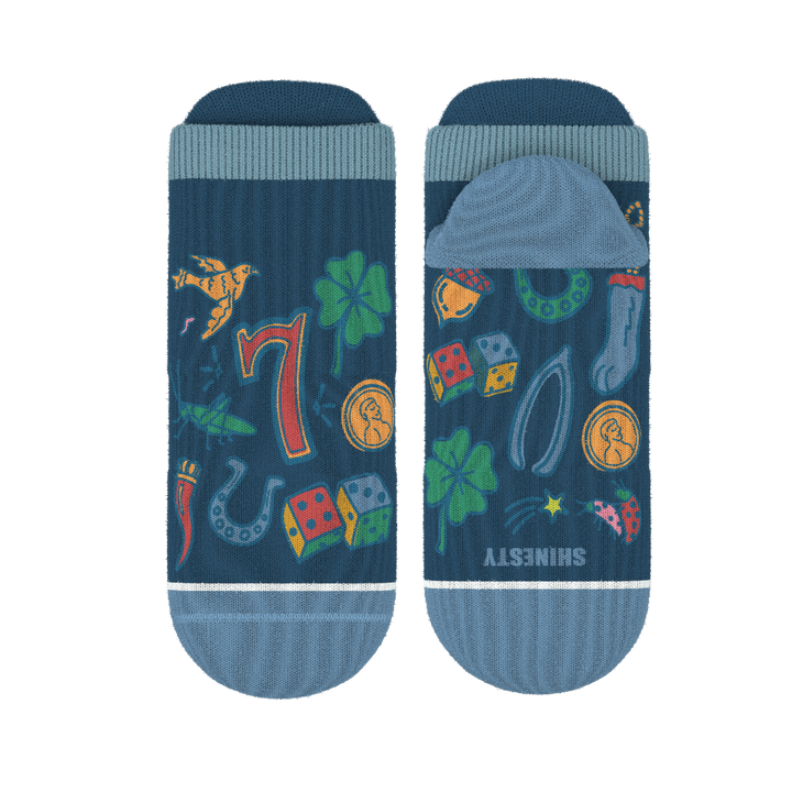 The Lucky Duck | Lucky Symbols Heel Hammock™ Ankle Socks