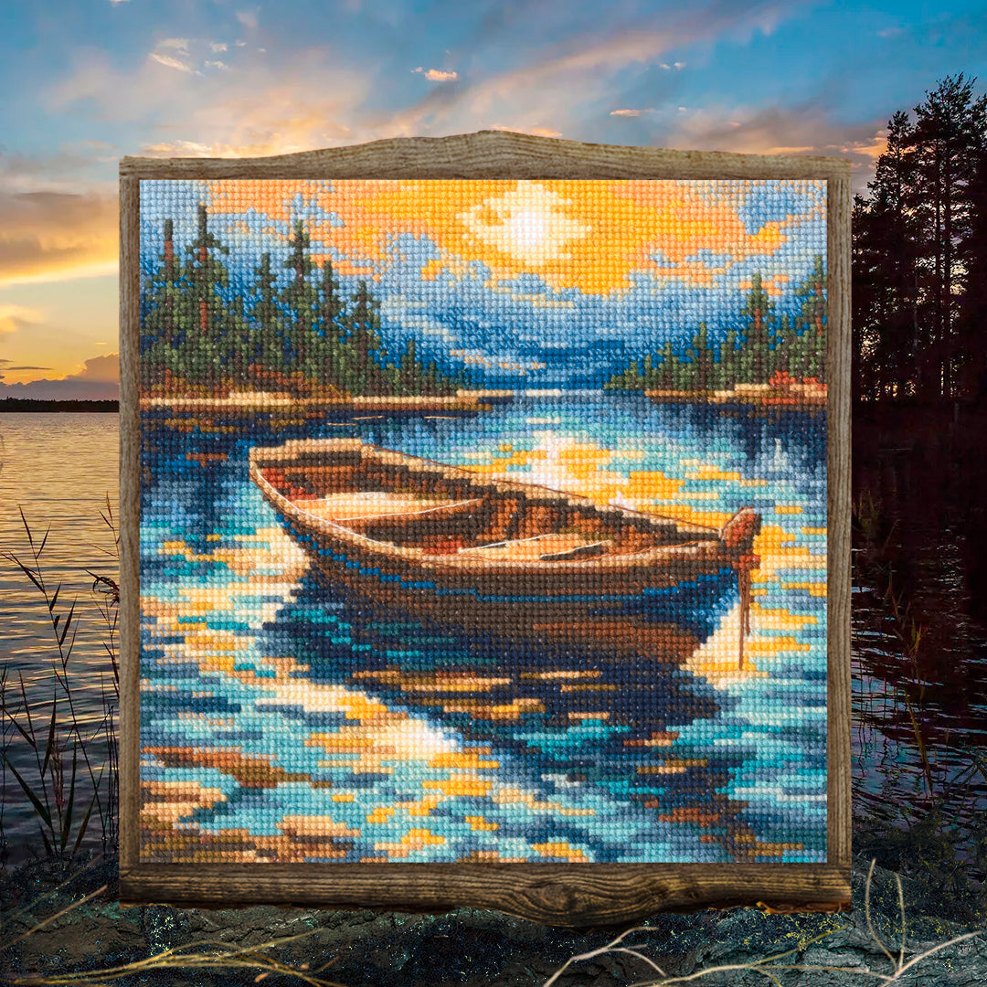 What color is the sun? M1030 Counted Cross Stitch Kit