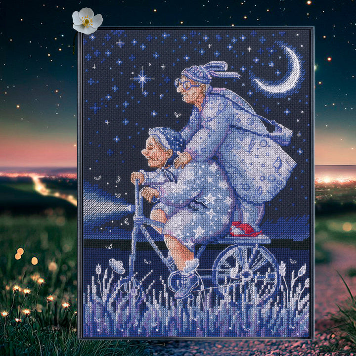 When night falls‚Ä¶ M1044 Counted Cross Stitch Kit