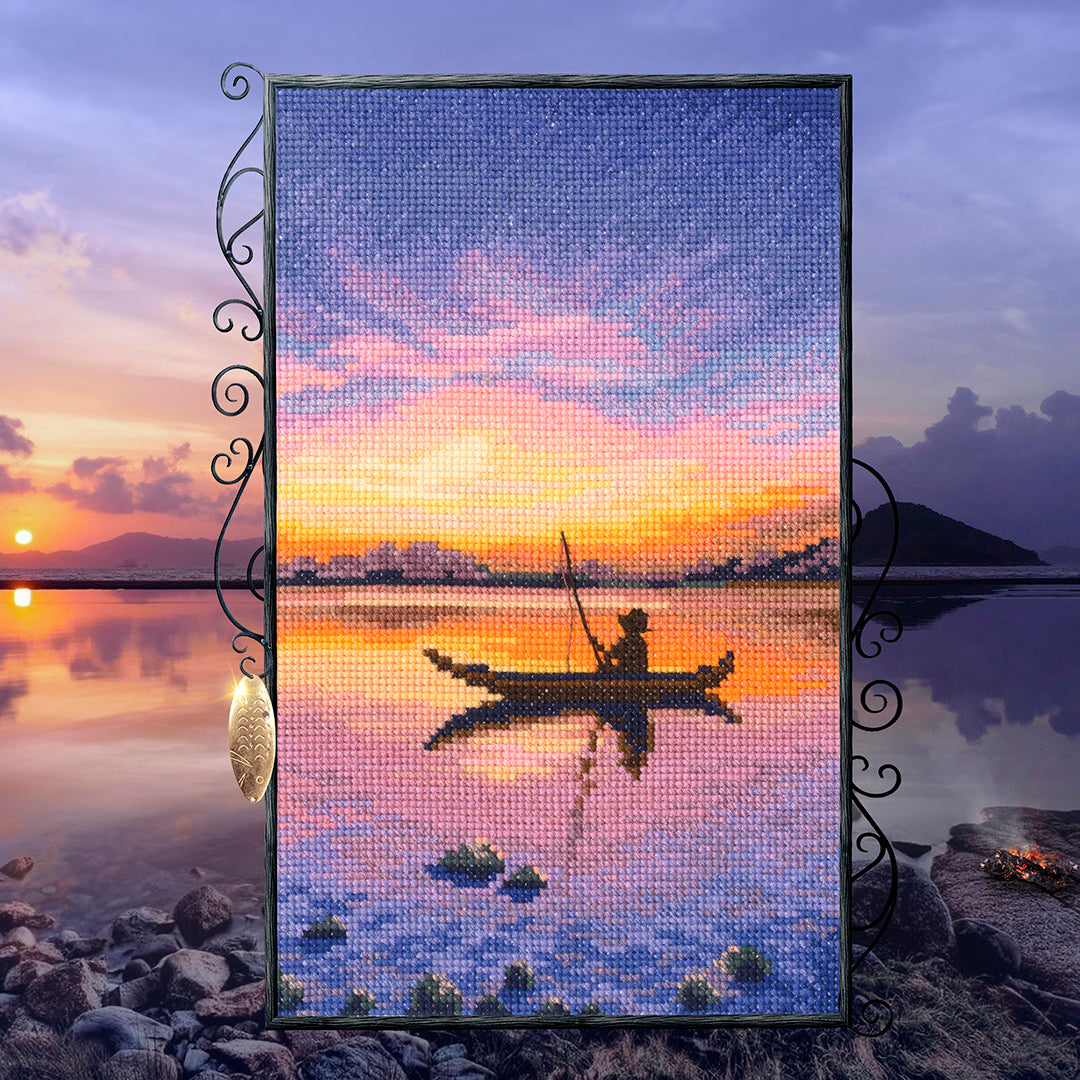 Alone with the dawn M1051 Counted Cross Stitch Kit