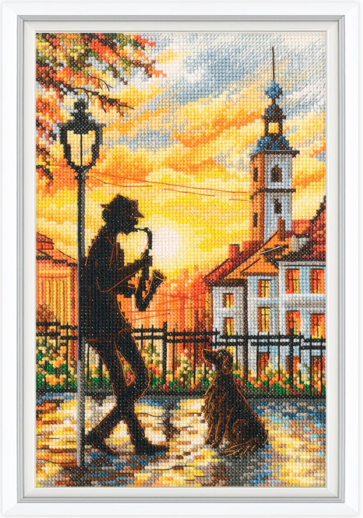 Morning jazz M1059 Counted Cross Stitch Kit