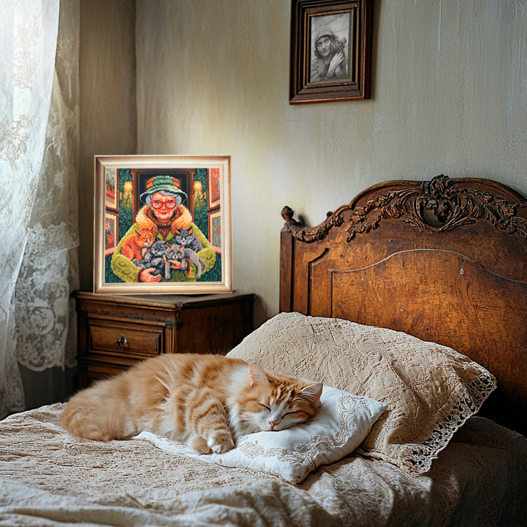 Cozy hugs M1071 Counted Cross Stitch Kit