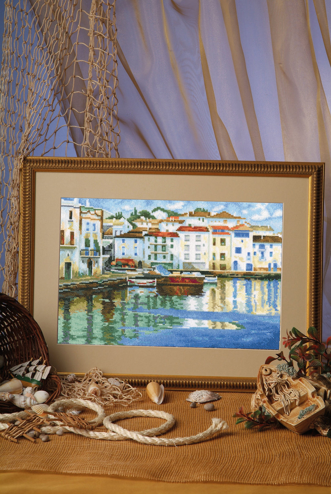 Quiet bay M466 Counted Cross Stitch Kit