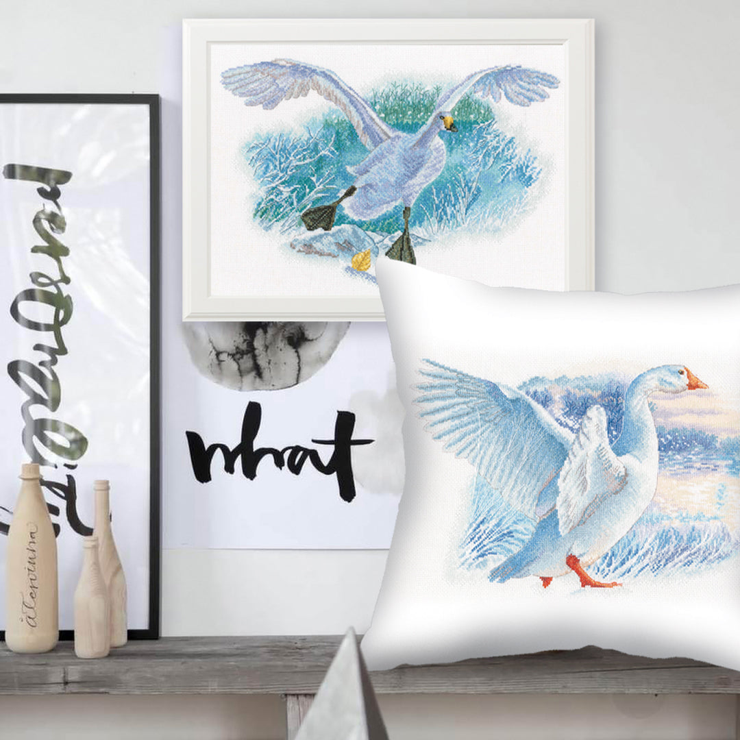 Snow goose M855 Counted Cross Stitch Kit