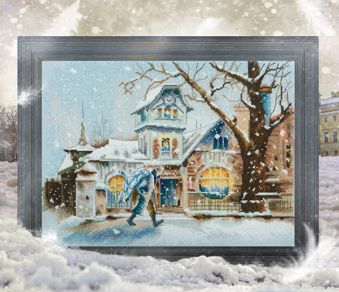 On duty through November M930 Counted Cross Stitch Kit