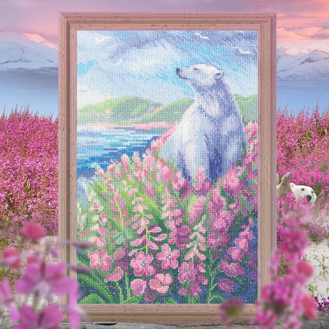 Arctic summer M972 Counted Cross Stitch Kit