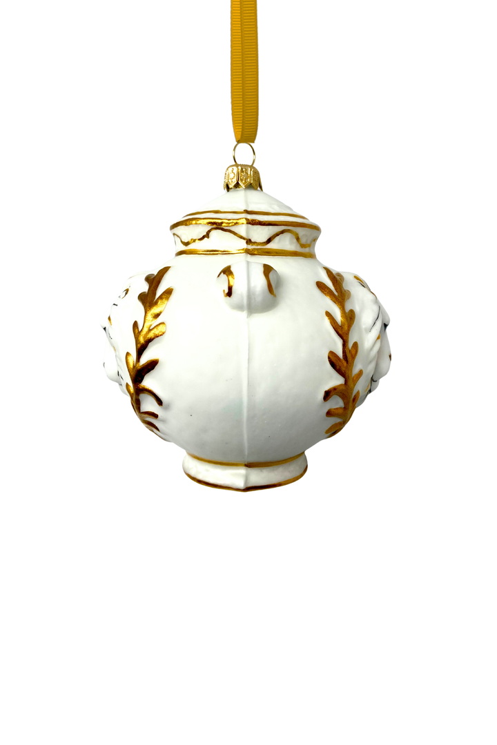Majestic Lion Canister Jar Ornament