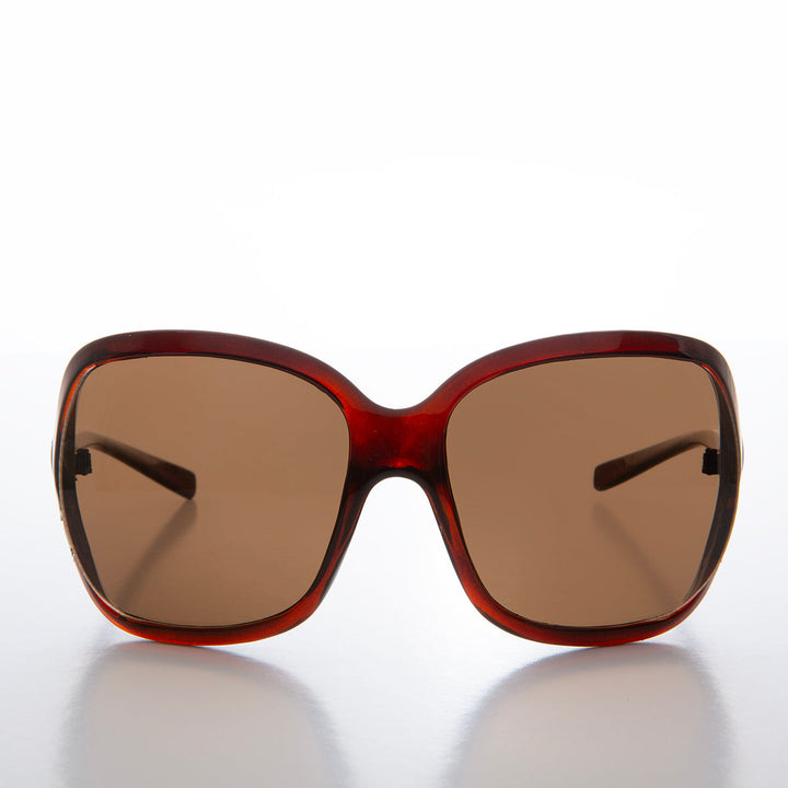 90s Oversized Square Sunglass - Malia