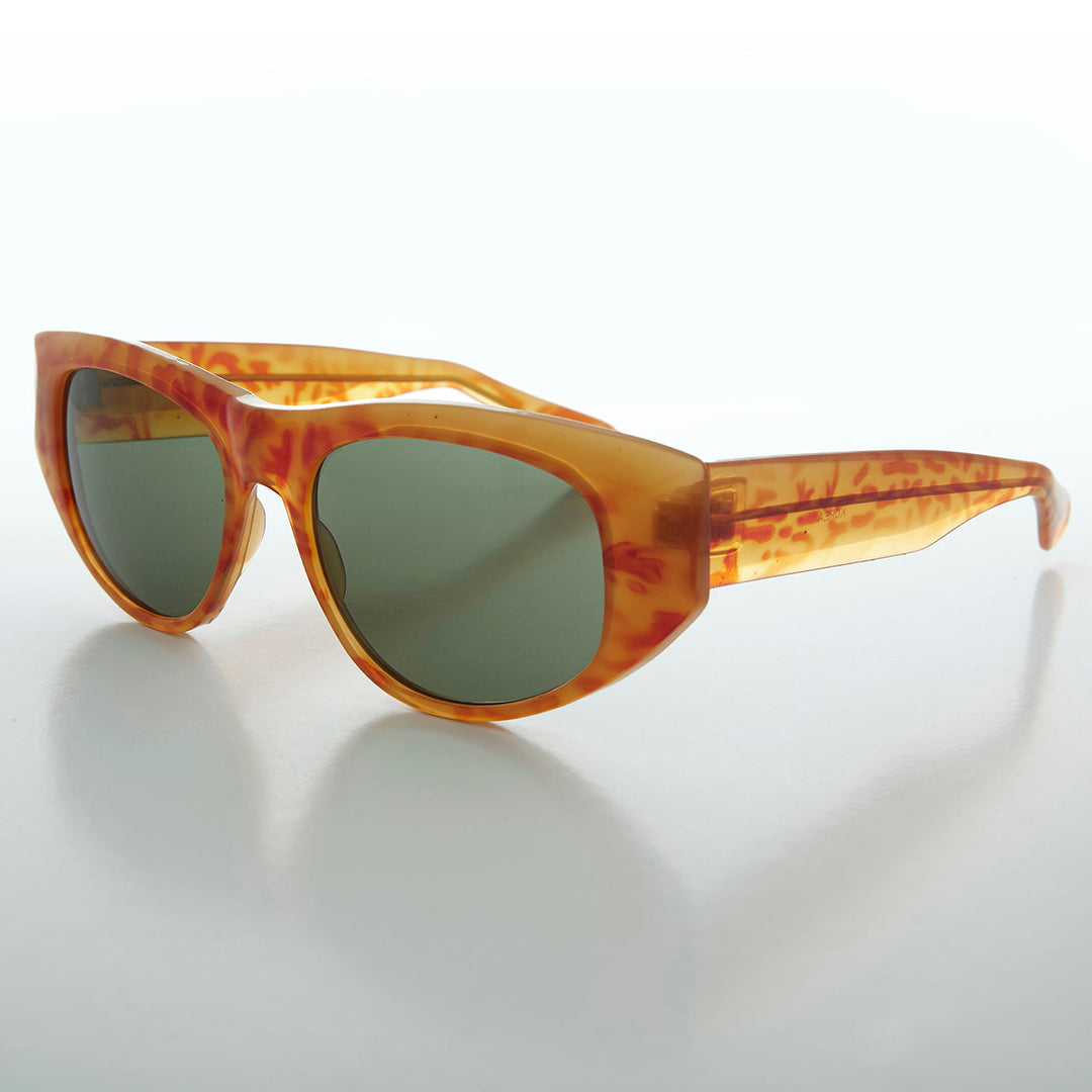 Rectangular Frame Cat Eye Vintage Sunglass  - Marion