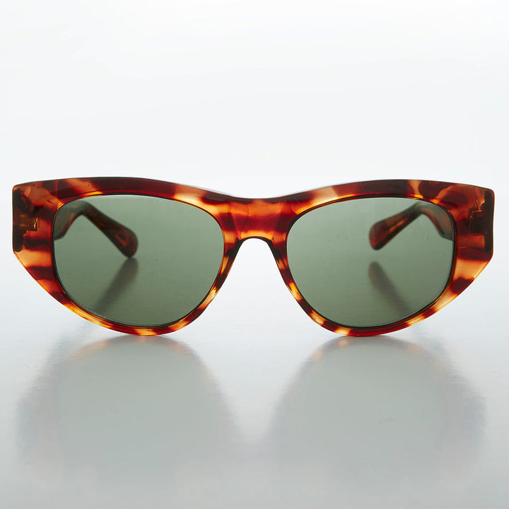 Rectangular Frame Cat Eye Vintage Sunglass  - Marion