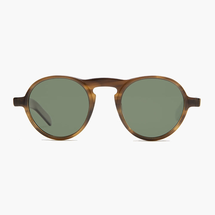 Round Retro Sunglass with Polarized Lens - Miami