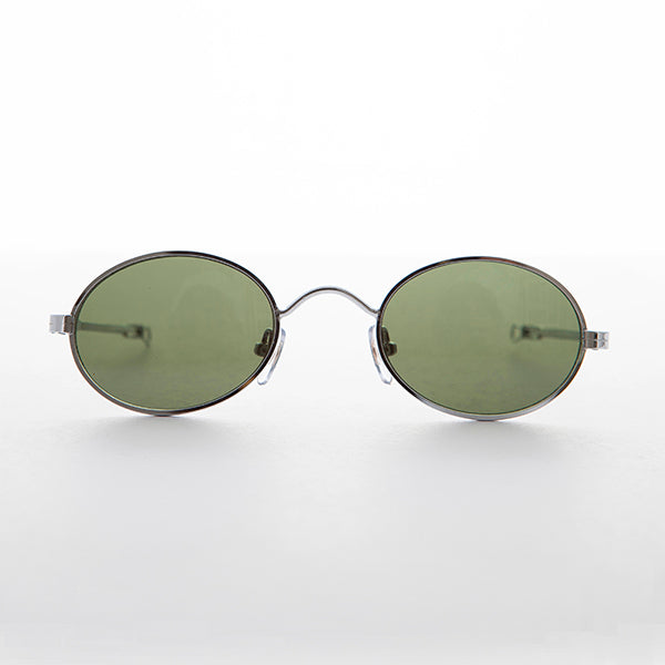 Oval Sunglass Spectacle with Adjustable Sliding Temples - Miyazaki
