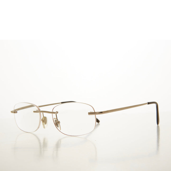 Rimless Oval Reading Glasses - Molton