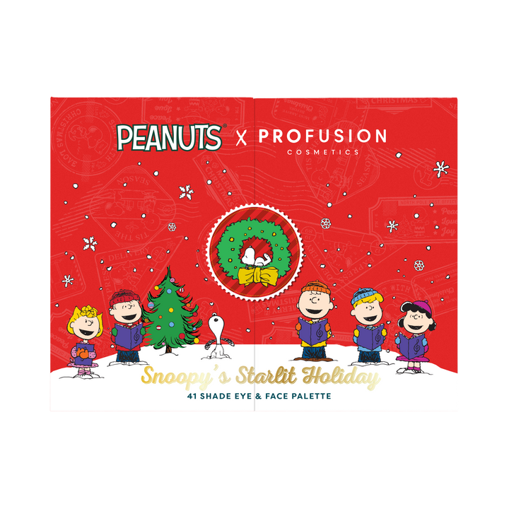 Peanuts Holiday | Snoopy's Starlit Holiday 41 Shade Face & Eye Palette