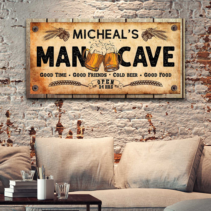 Man Cave Sign