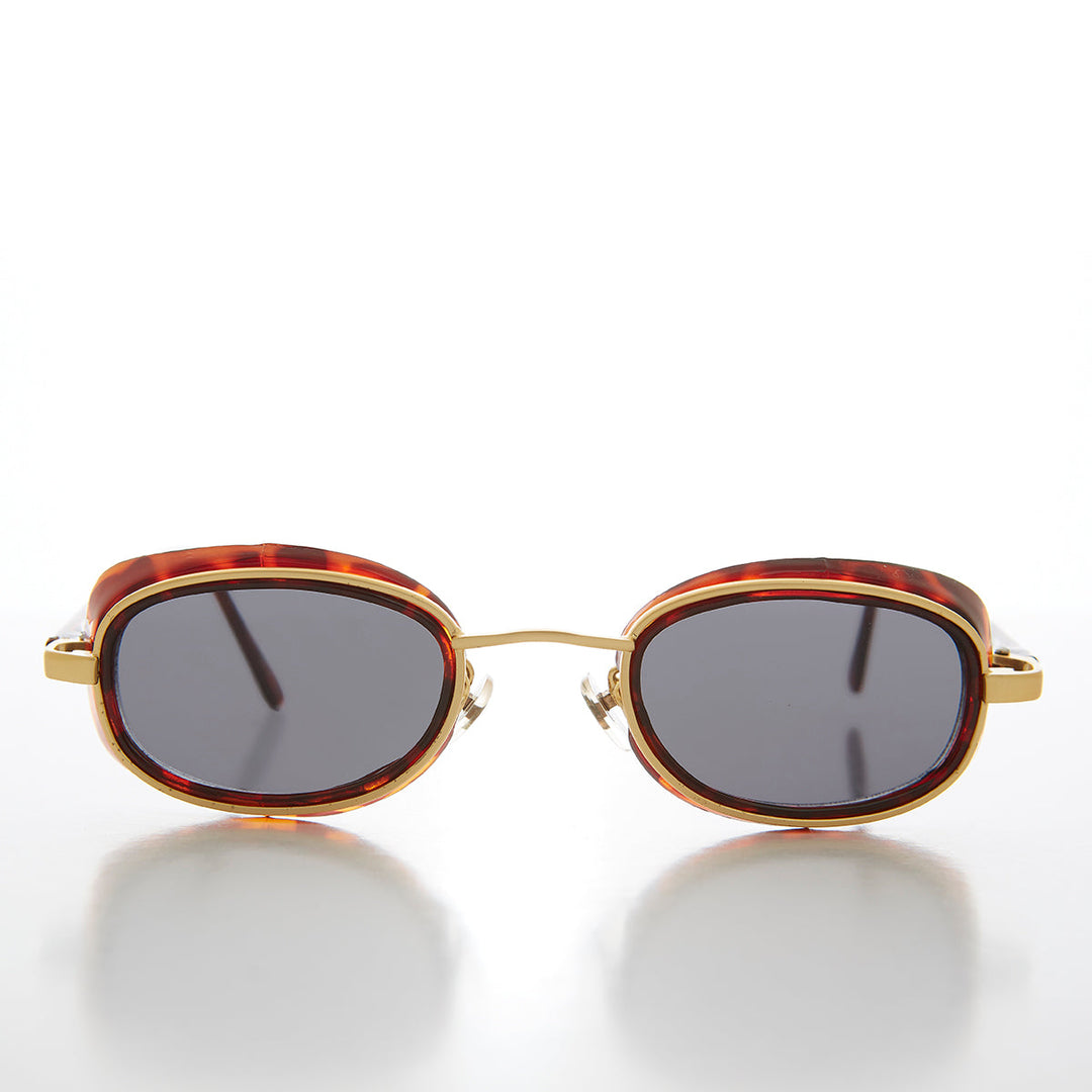 Small Goggle Side Shield 90s Vintage Sunglass - Mythic