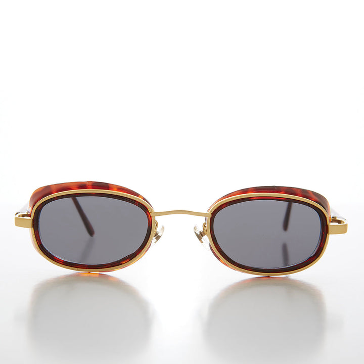 Small Goggle Side Shield 90s Vintage Sunglass - Mythic