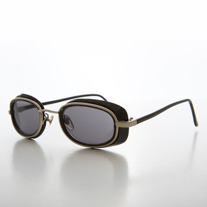 Small Goggle Side Shield 90s Vintage Sunglass - Mythic