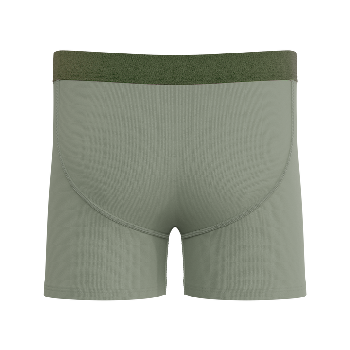 The Manzanilla | Olive Green Boy's Boxer Briefs