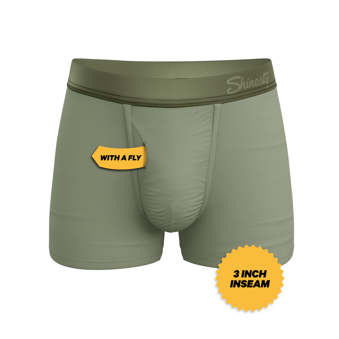 The Manzanilla | Olive Green Ball Hammock® Pouch Trunks Underwear