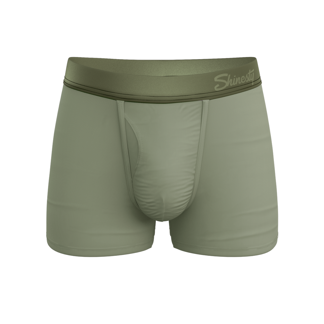 The Manzanilla | Olive Green Ball Hammock® Pouch Trunks Underwear