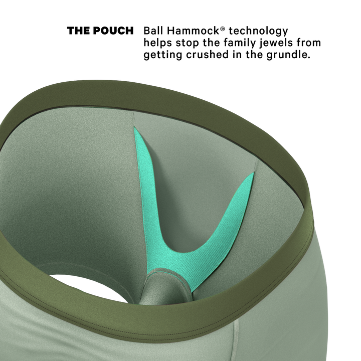 The Manzanilla | Olive Green Ball Hammock® Pouch Underwear