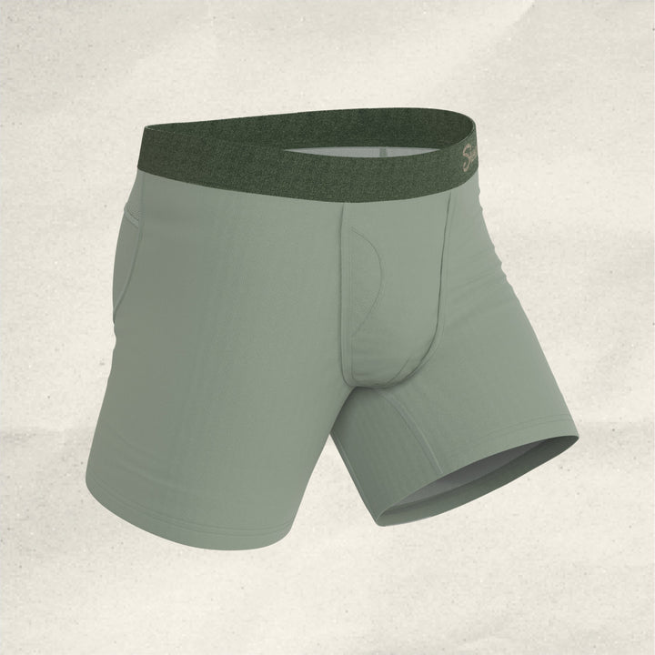 The Manzanilla | Olive Green paradICE™ Cooling Ball Hammock® Underwear