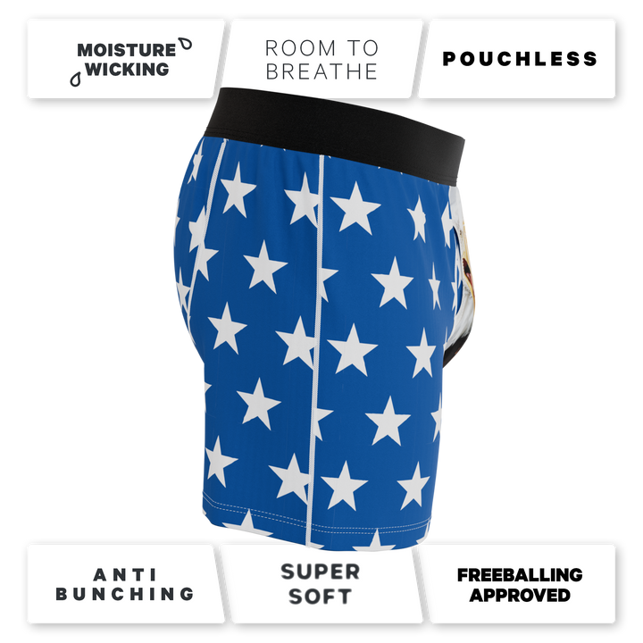 The Mascot | American Flag Boxers