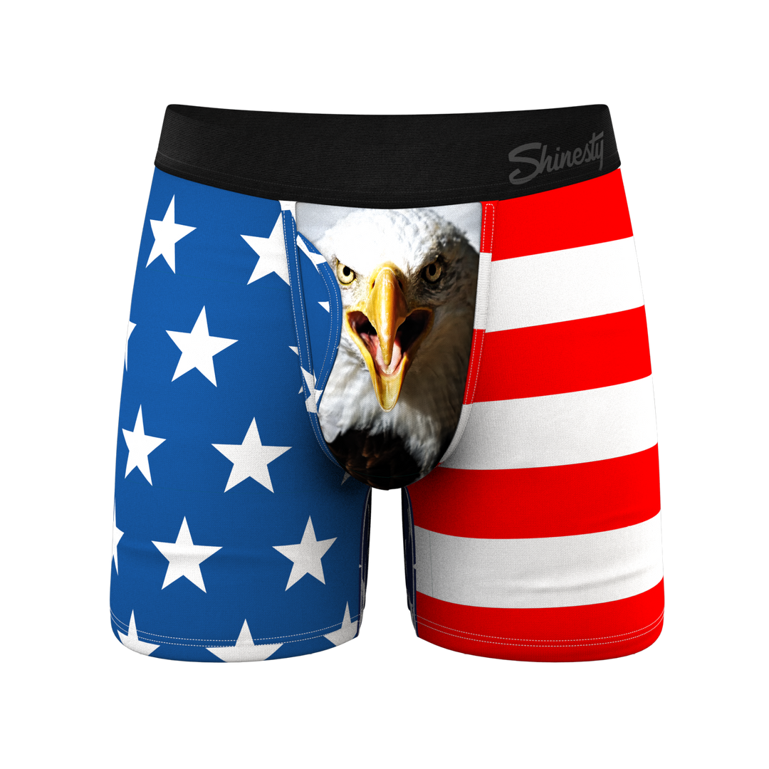 The Mascot | American Flag Ball Hammock® Magnum Big Pouch Underwear