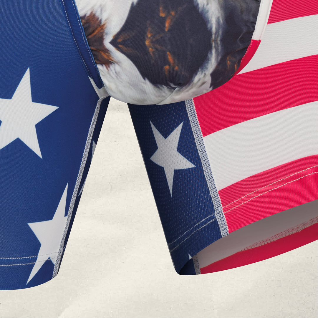 The Mascot | American Flag paradICE™ Cooling Ball Hammock® Underwear With Fly