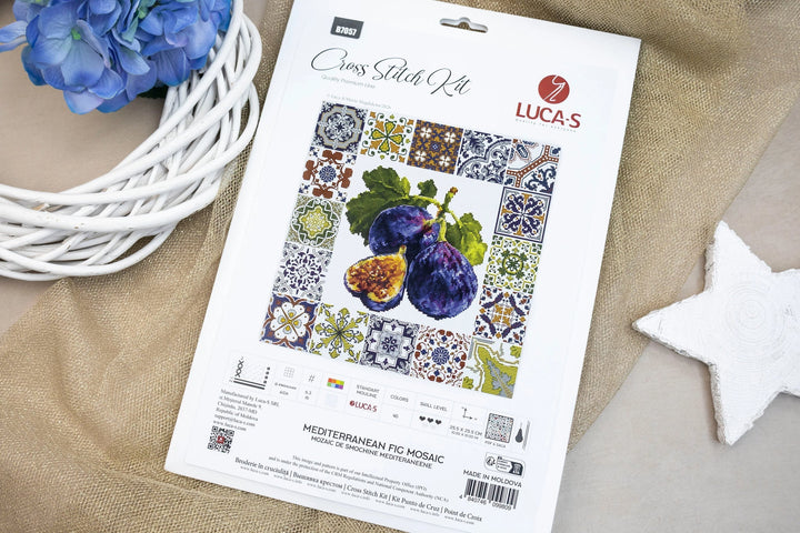 Mediterranean Fig Mosaic B7057L Counted Cross-Stitch Kit