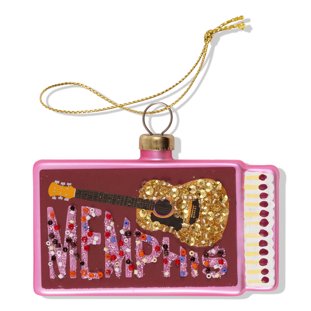 Matchbook Ornament - Memphis