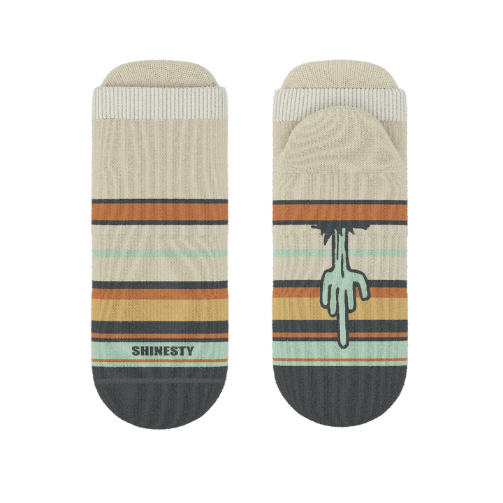 The Mirage | Cactus Heel Hammock™ Ankle Socks