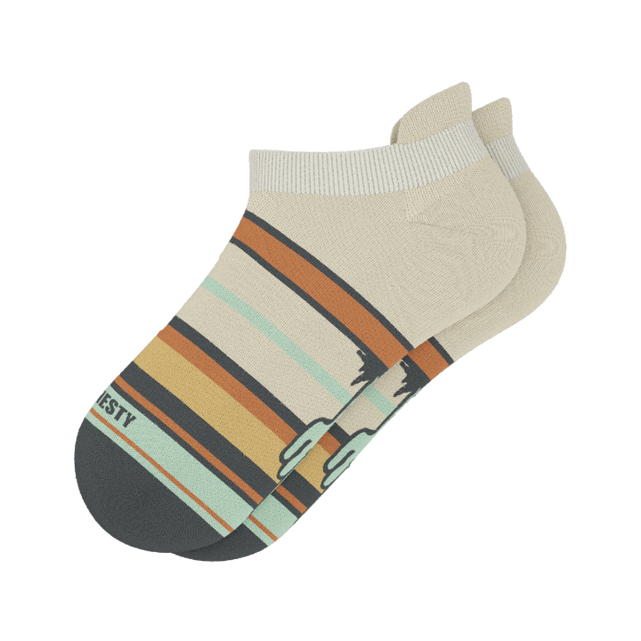 The Mirage | Cactus Heel Hammock™ Ankle Socks