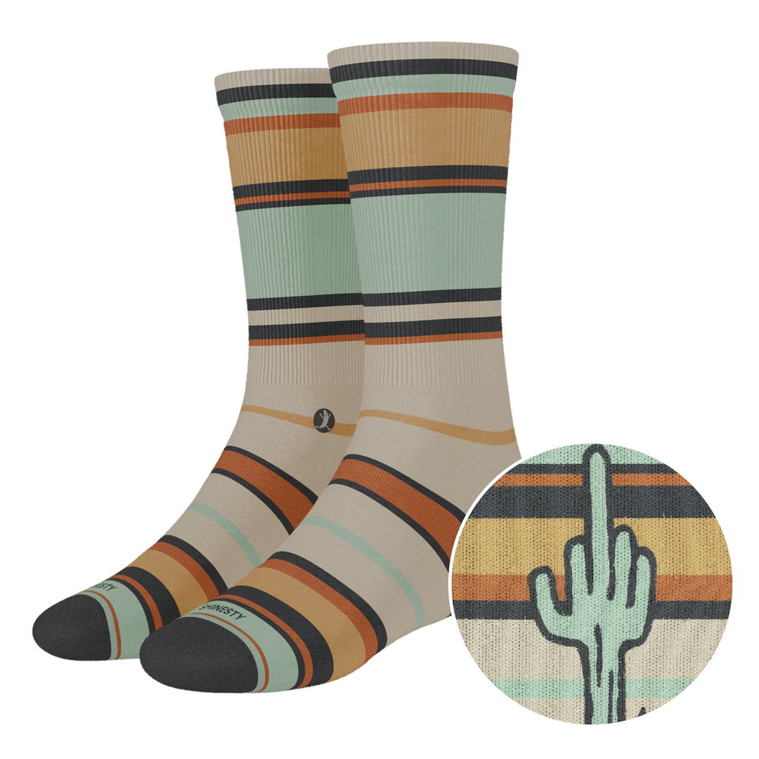 The Mirage | Cactus Heel Hammock™ Crew Socks
