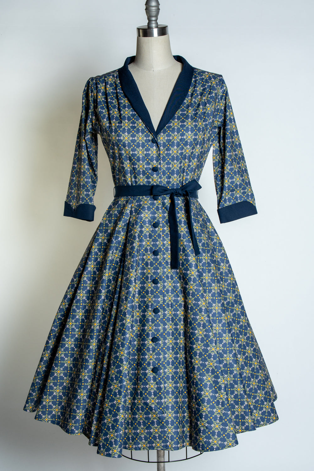 Monte Carlo Dress - Citrus Tile