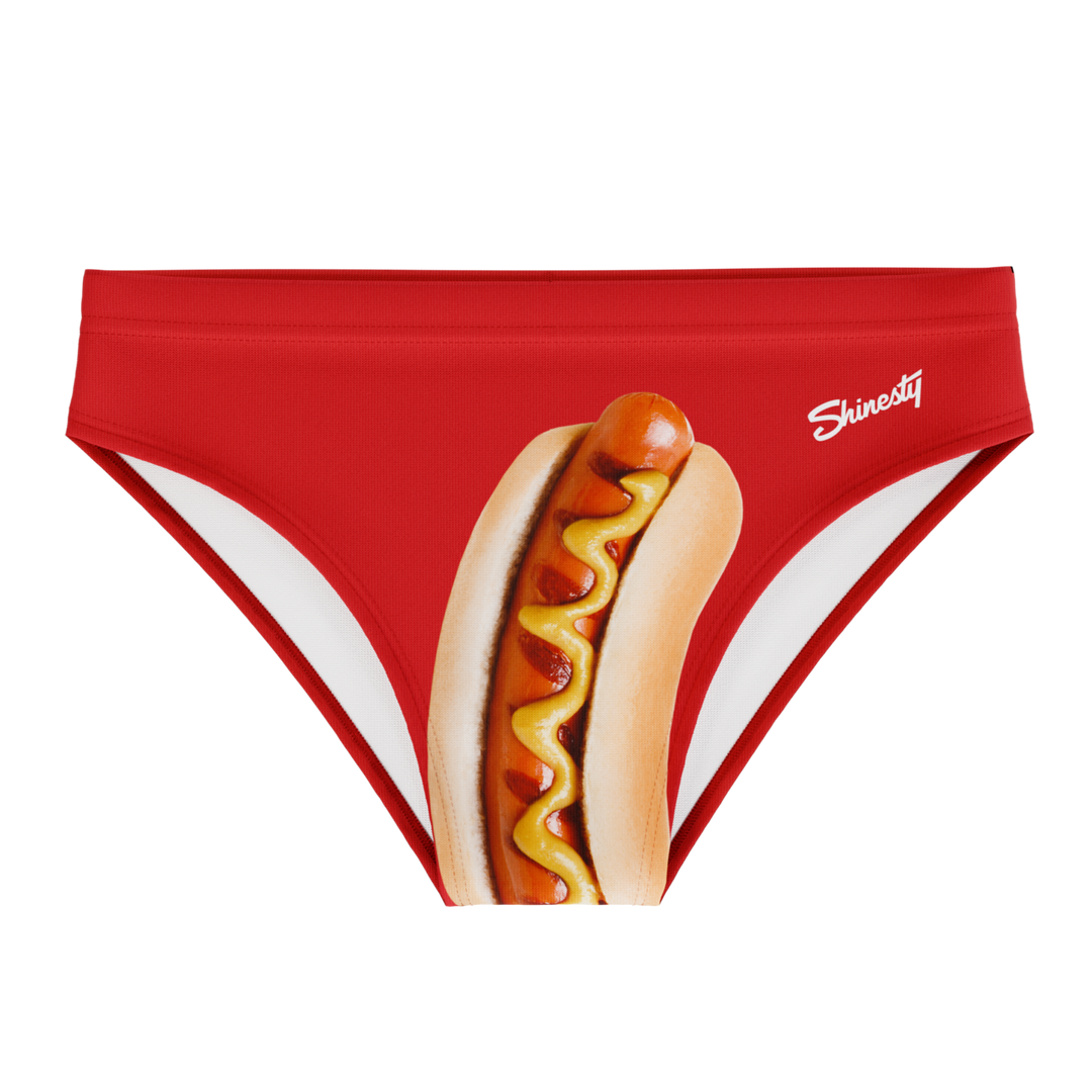 The Mouthful | Hot Dog Ball Hammock® Pouch Swim Briefs