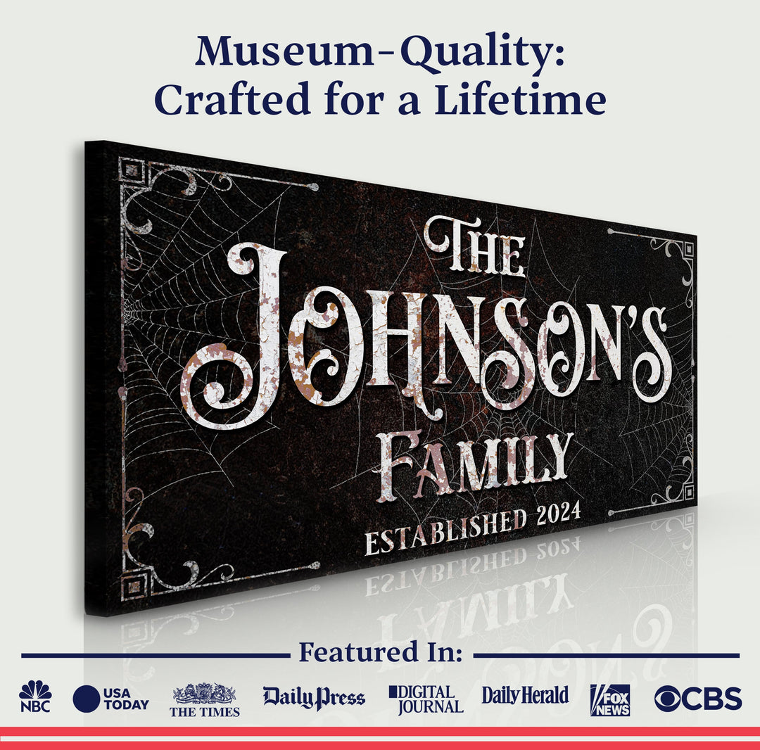 Personalized Gothic Sign