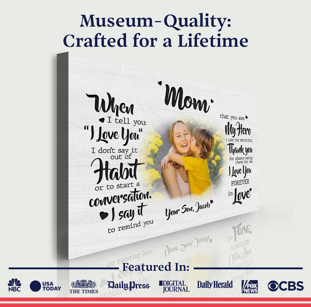 Mother's Day Sign My Hero