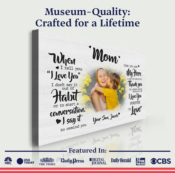 Mother's Day Sign My Hero